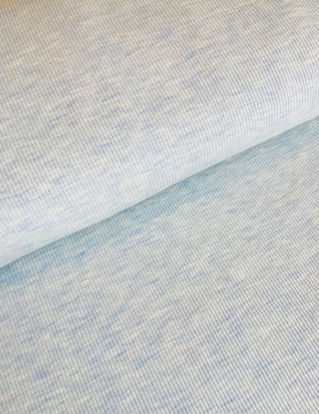 hellblau blau rippen jersey ripp natürlich stoff ribstrick  jersey